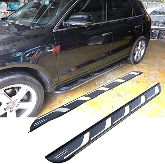 Trittbretter Für Audi Q3 8U 2011-2018 - Alu Schwarz Seitenschweller