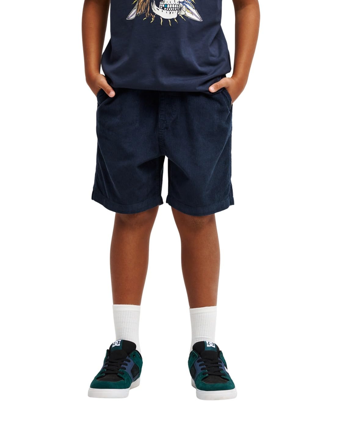 Quiksilver Taxer Cord Youth - Pantalones Cortos Niños