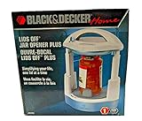 Black and Decker White and Cyan Jar Opener Model JW250