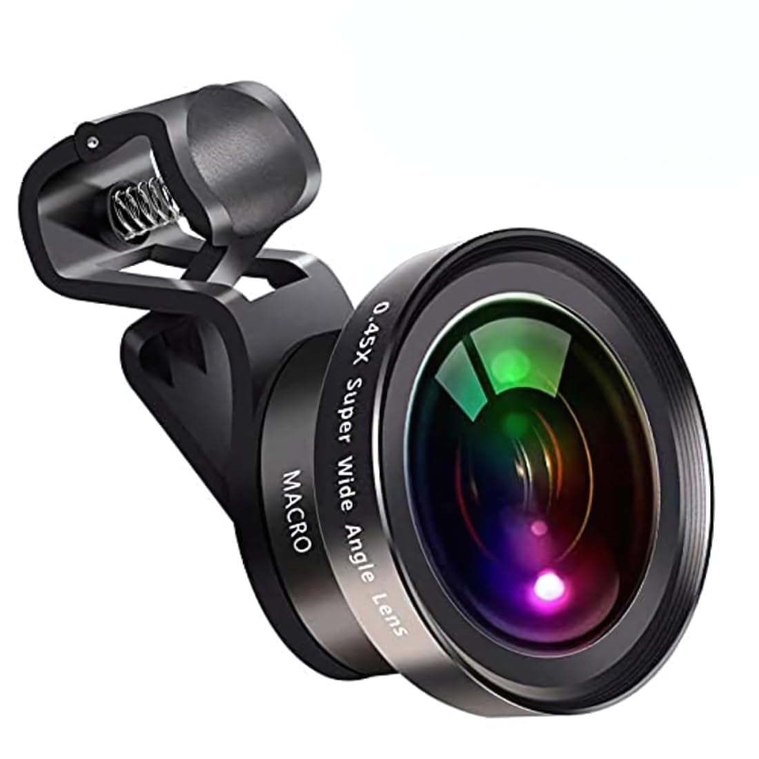 Drumstone (Special 10 Years Warranty) 2-in-1 Camera Lens Kit | 0.45X Wide Angle Lens + 15X Macro Lens|Perfect for Capturing Stunning Photos & Videos with Enhanced Detail