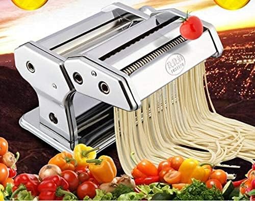 Pasta Maker, Roller Pasta Machine Stainless Steel Noodle Maker – 6 Adjustable Thickness Settings
