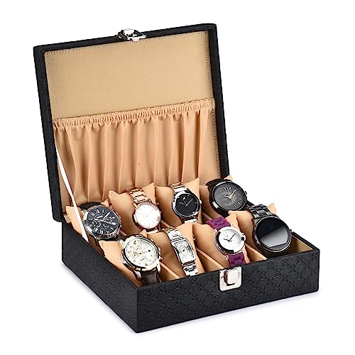 Galaxy Craft Black Color Design watch box for 8 watches (WITHOUT WATCH) (B0C89R8THR) Amazon Price History, Amazon Price Tracker