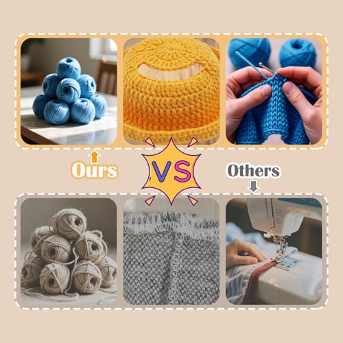 POPNANA Handmade Crochet 15cm-17cm Doll Clothes Accessories with Shoes Set Outfits Compatible Cute Dress up 5.91-6.7inch Dolls for Women Kid Boys Girls (No Doll)(Yellow) — view 4