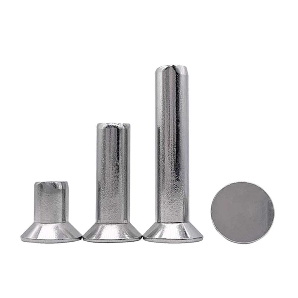 304 Stainless Steel Countersunk Head Rivets M2 M2.5 M3 M4 M5 M6 (M2 x 12mm,500)
