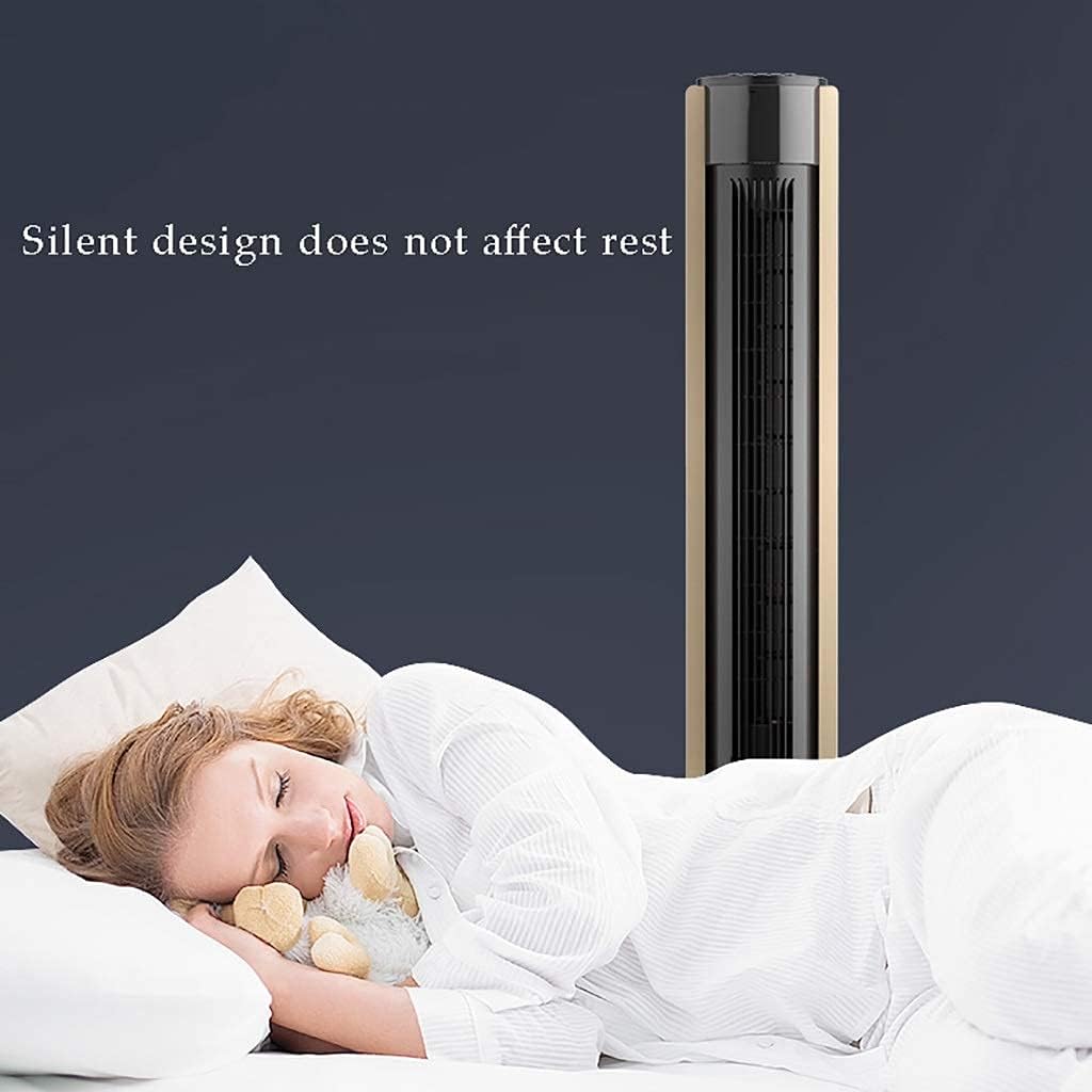 Air Cooler for Home Office Oscillating Timer Copper Motor Eco Tower Fans Home Office Cooling Fan 3 Wind Modes Air Conditioner Khaki 105 cm