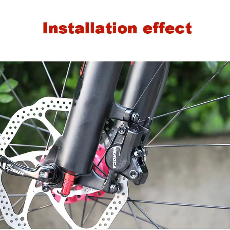 JKY Zoom HB-876 4 Zuigers Hydraulische Schijfrem voor Mountainbike Voor 800MM & Achter 1400MM met 160MM Rotors (Zwart