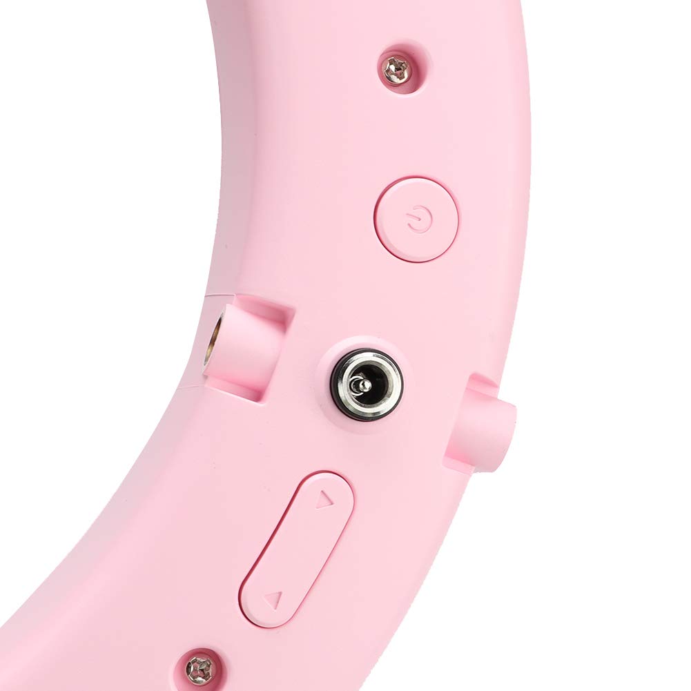 Studio Makeup Selfie Anello luminoso a LED, Luce di riempimento professionale con supporto per clip per telefono, Luminosità regolabile 3200K - 6500K per fotografia, video, (Gatto Rosa)