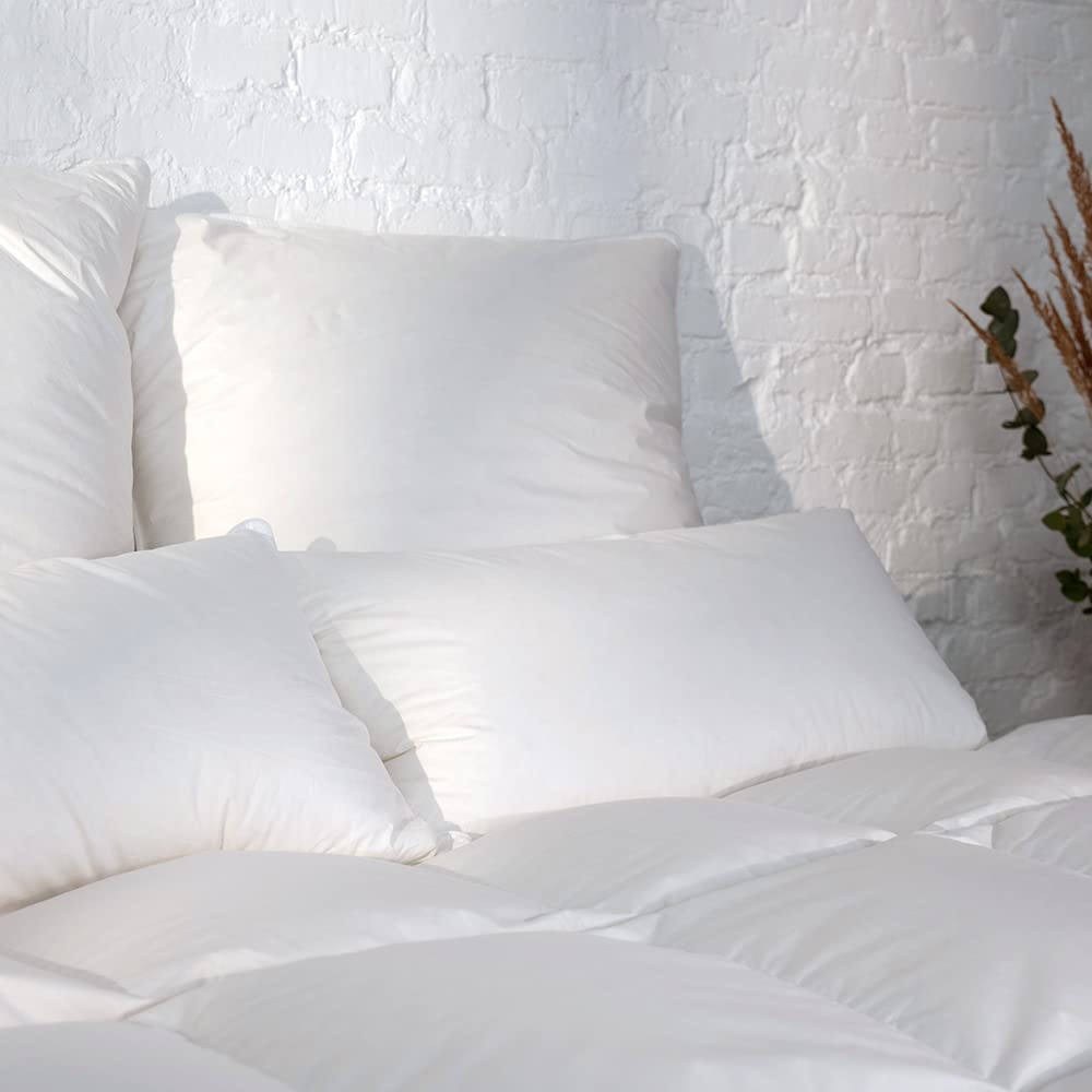 BEFA NATUR Kopfkissen 80x80 cm | Primaloft Bio® - hochwertige, Funktionelle Mikrofaserfüllung | vegane Daunenalternative | 1500g Füllgewicht |Oeko-TEX 100 Klasse 1 | Made in Germany