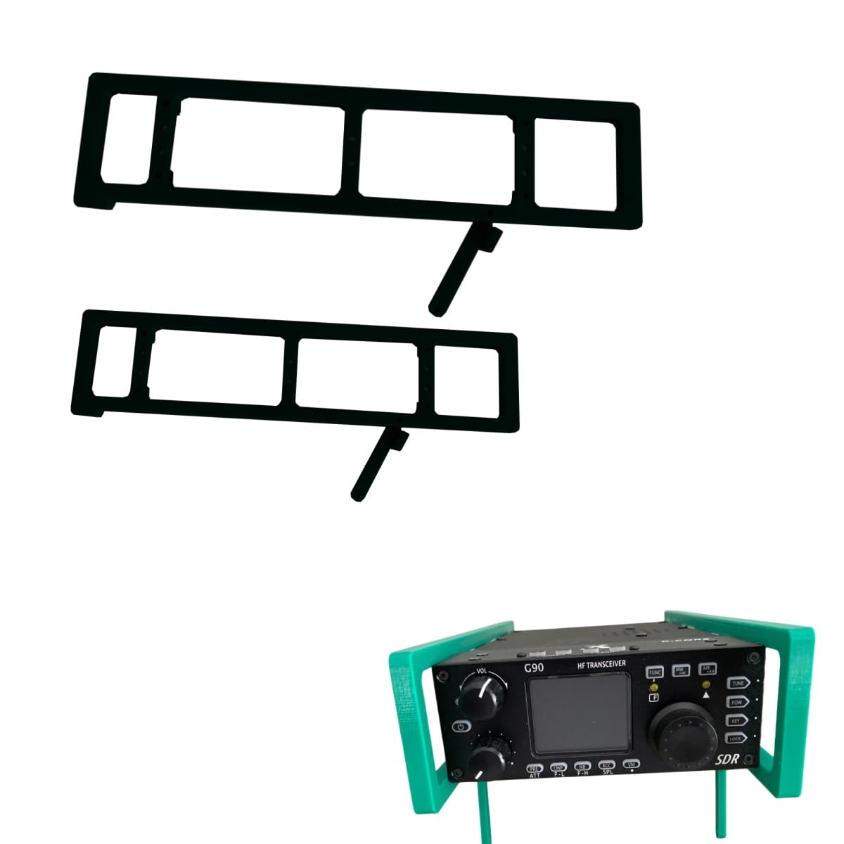 Radioddity G90-H1 Support Refroidissement + Ventilateur Auto Pour Xiegu G90 - Stabilité & Température Contrôlée
