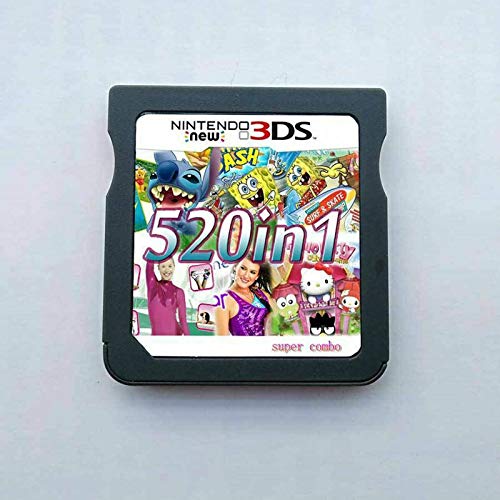 image for 520 in 1 Game Cartridge, DS Game Pack Card Compilations, Super Combo M