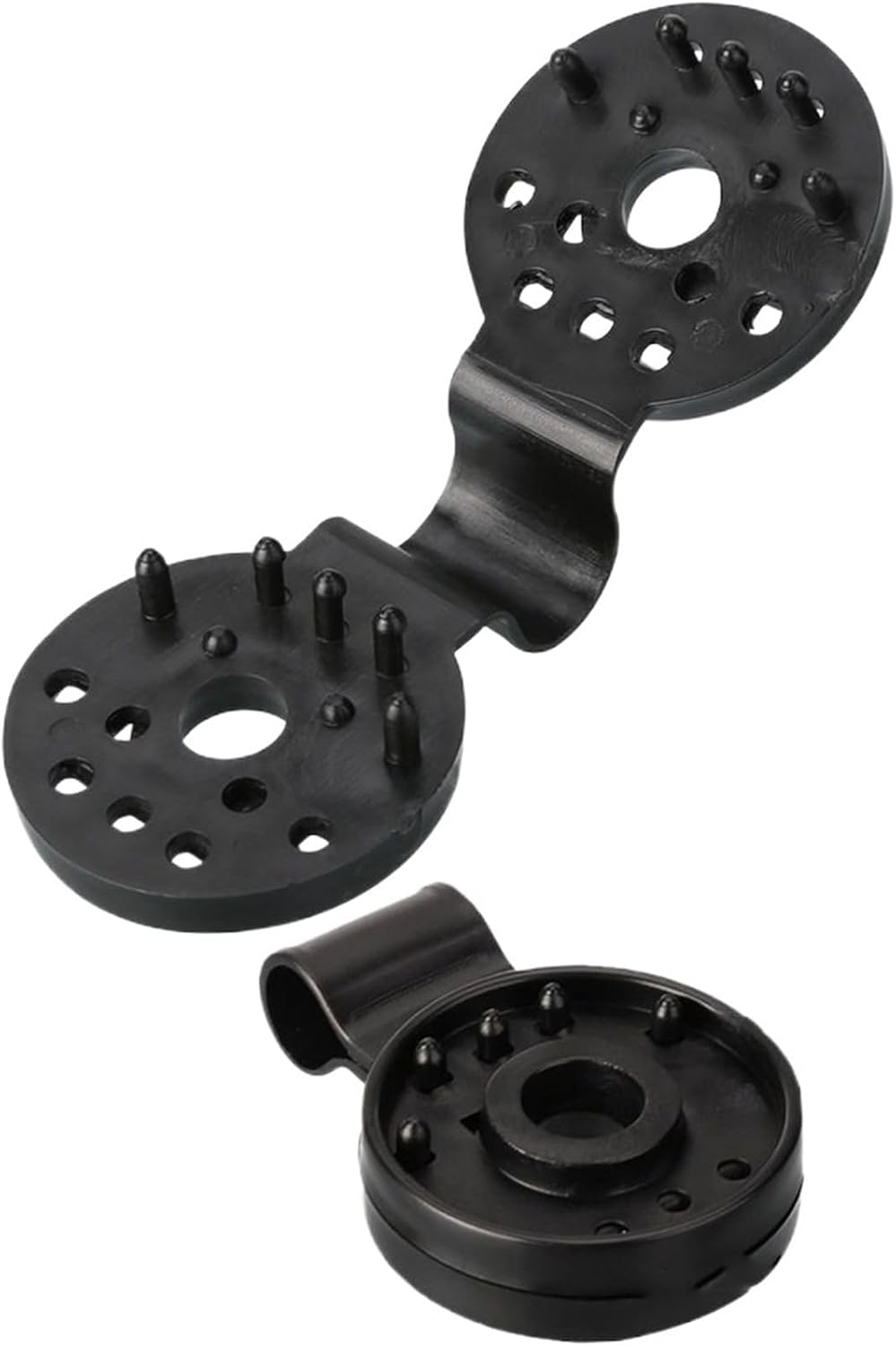 Shade Cloth Clips 200pcs Greenhouse Shade Cloth Fix Clips Sunblock Plastic Grommet Fence Netting Hook for Greenhouses