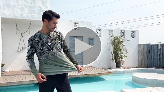 Amazon.com: Rodeel Mens Loose-Fit Fishing T-Shirt Vented