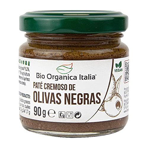Paté de Olivas Negras Bio Organica Italia 90G Cover