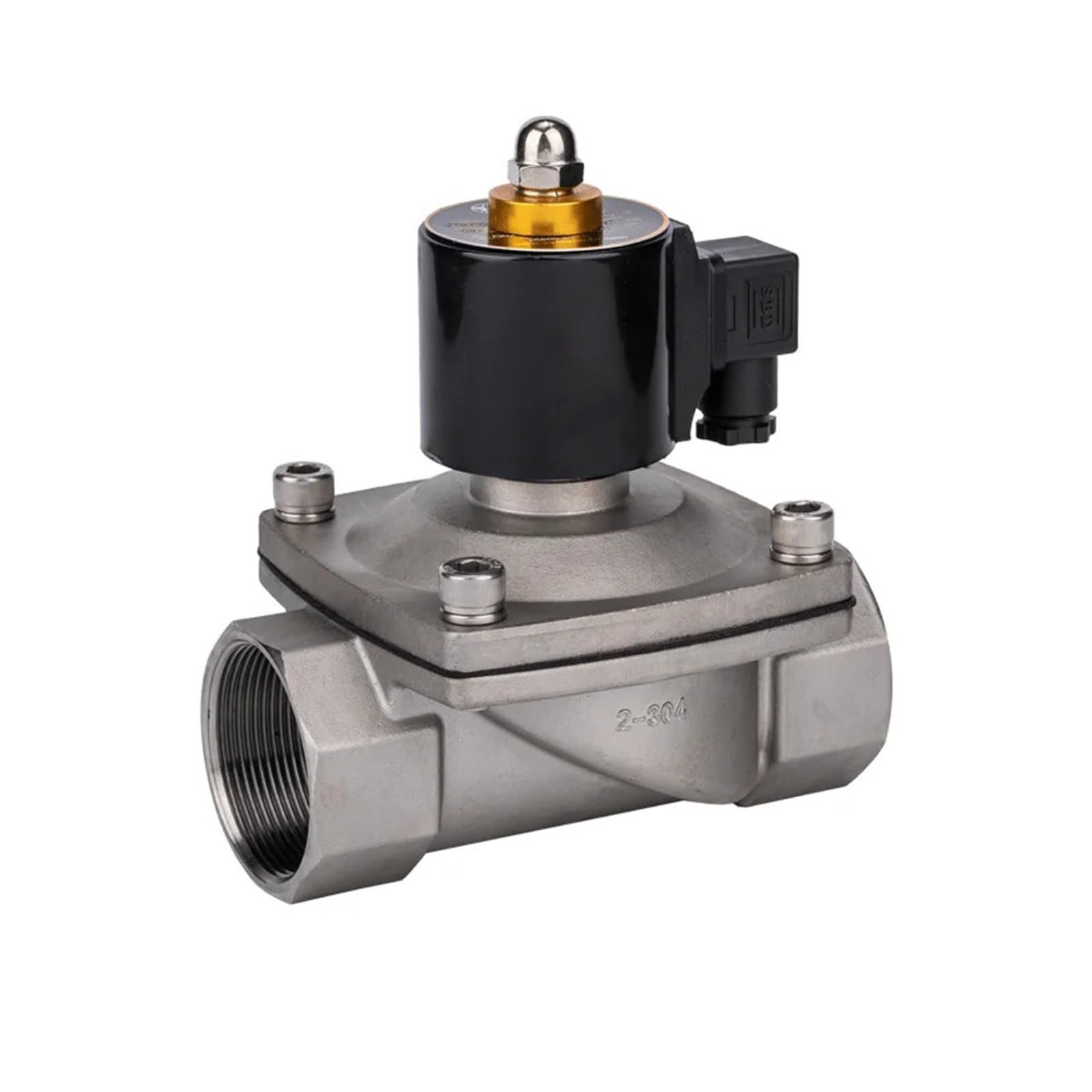 Électrovanne 3/4 de pouce en inox 304 pour stopper les fuites et automatiser