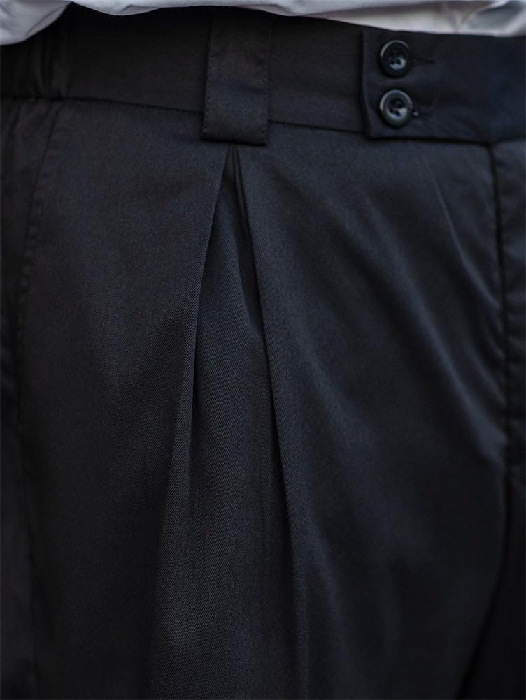 Pantalones Chino Hombre Casuales Primavera Verano Anchos Elásticos Largo Trabajo