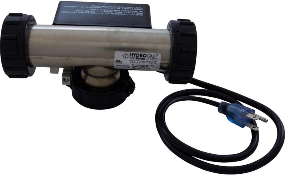Hydro-Quip Pure Heat 1-1/2in. Tee Style Compact 1.0kW Whirlpool Bath Heater PH100-10UP