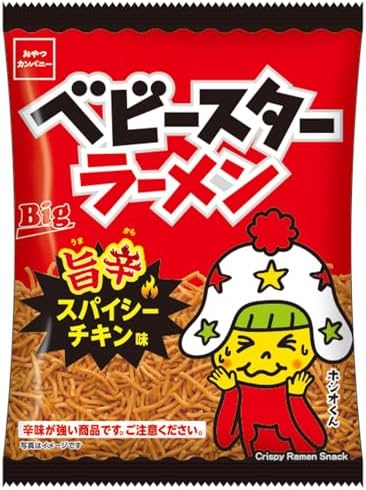 ■おやつカンパニー ベビースターラーメン 旨辛スパイシーチキン味 65g×12袋 1,023円