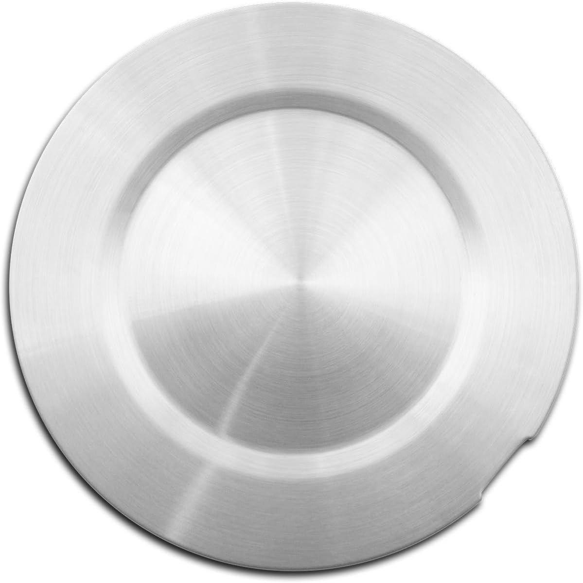 New 4PCS 165mm 6 1/2" Silver Brushed Car Hub Cap Suit for Trailblazer 2004-2009 Car Wheel Center Cap Hubcaps 9595108 Replacement Accessories Vehicle Part