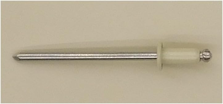 EAGLE 1: Stainless steel Rivets 1/8" x 1/4" (#43) (100, Cocoa Brown)