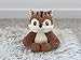 Mighty Mojo Talk Back Chipmunk Plush - Repeats What You Say Super Fast, Mimicry Electronic Record, Talk Back Toy for Kids, Perfect Early Learning Gift
