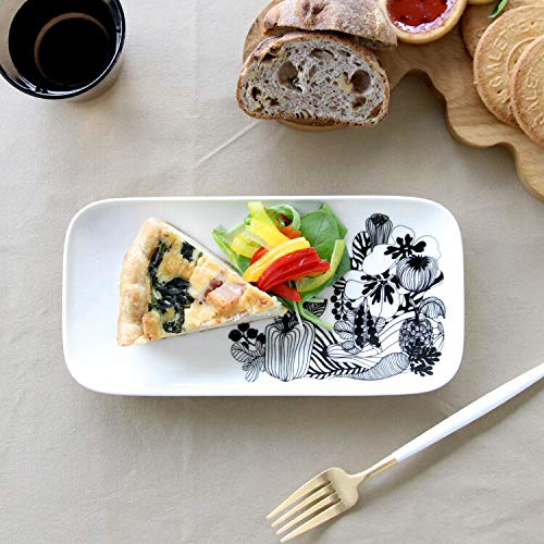 Amazon｜マリメッコ Marimekko プレート スクエア 24cm×12cm