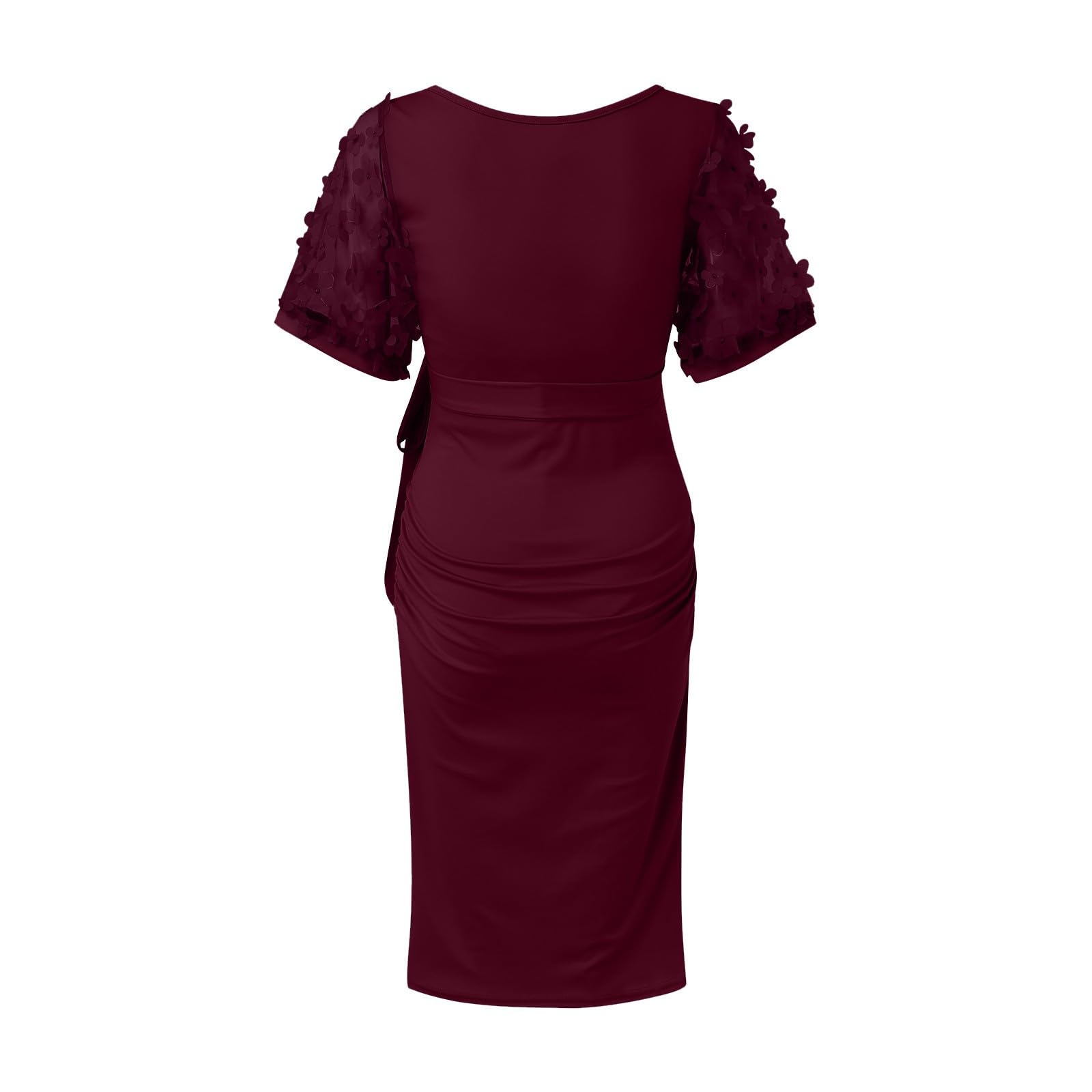 Generisch Abbigliamento premaman Abito da allattamento Fornitore Abito Premaman Donna Maglia Manica Corta Vestito da servizio fotografico