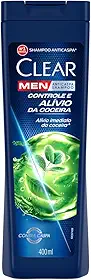 Shampoo Clear Anti Caspa Men 400ml Controle de Coceira (Embalagem pode variar)