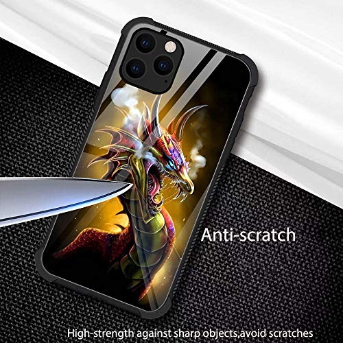 Compatible With Iphone 12 Pro Max Case,Epic Dragon Iphone 12 Pro Max Cases For Men Boy,Drop Protection Cool Pattern With Soft Tpu Bumper Case For Apple Iphone 12 Pro Max Case 6.7-Inch #TOP2