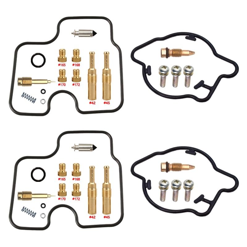 Kit carburateur XL1000V Varadero avec joints de cuve haute résistance et gicleurs calibrés