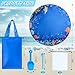 4.9 x 4.9 ft Baby Beach Pool, 2 in 1 Toddler Paddling Pool, Kiddie Pool and Beach Blanket, Beach Toys for Infant Kids Boys and Girls with Portable Water Bag and Shovel for Vacation Picnic
