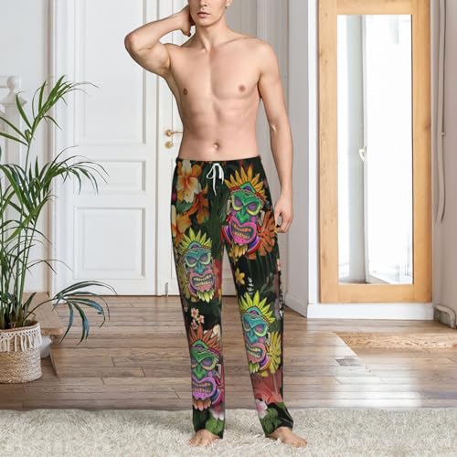 Men's Pajama Pants ，Separate Loose Fit Bottoms, Novelty Lounge Flannel PJ Bottoms Pants, Funny Sports Gift4