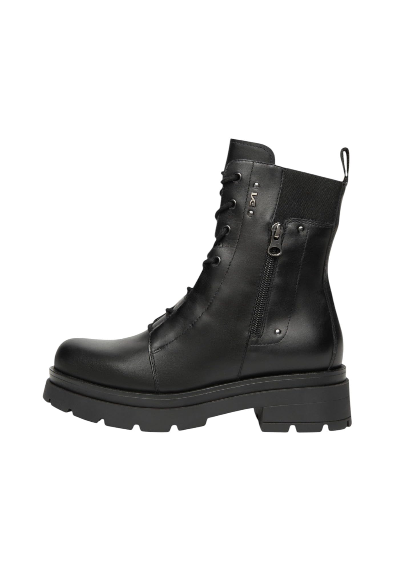 Nero Giardini I514783D Anfibi Donna in Pelle - Nero 39 EU