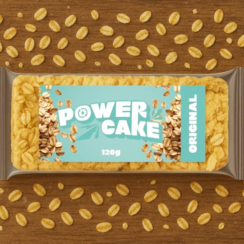 Foodtastic Power Cake Original (30 x 120g) | leckere, saftige Haferriegel | handgemachte Flapjack Energieriegel aus Haferflocken