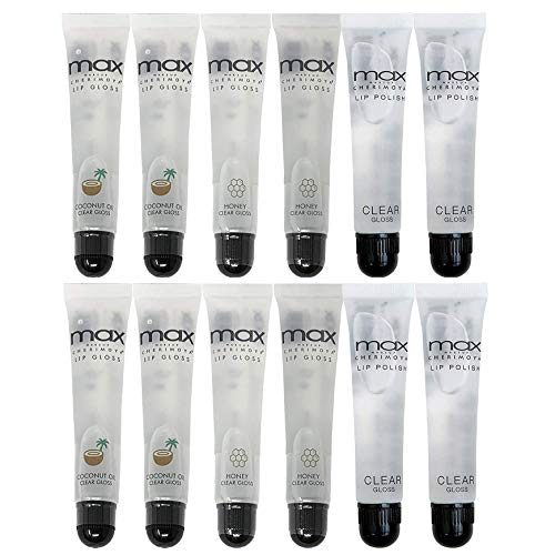 Cherimoya Max Makeup Lip Polish Bulk-12Pcs Set (Mix) #TOP4