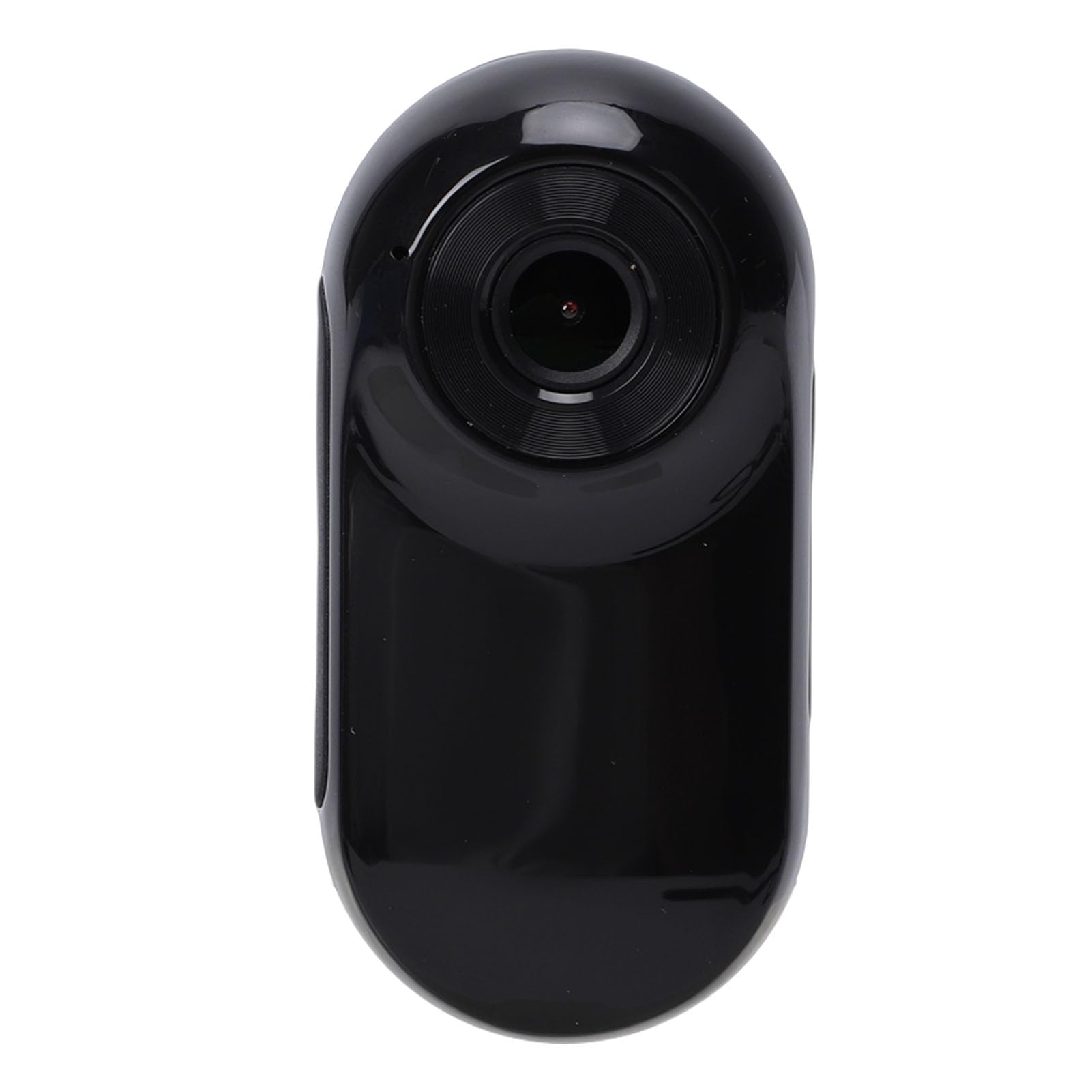 Videocamera da Pollice, Videocamera Indossabile con Registrazione Video HD 1080P con Cordino Magnetico, Scheda di Memoria da 128 GB per lo Sport e L'uso Quotidiano (Nera)