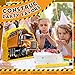 Syhood 88 Pcs Construction Party Favors 1 Construction Dump Truck Piñata 1 Bat 1 Blindfold 1 Bag of Confetti 12 Stamper 10 Vehicles Toy 12 Slap Bracelet 50 Sticker for Birthday Party Supplies