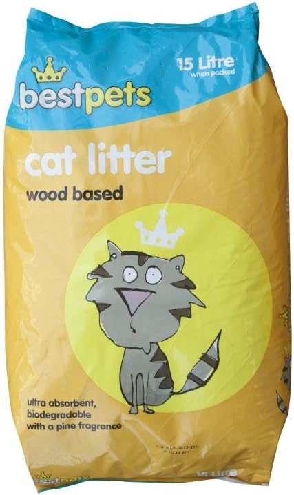 Bestpets Cat Litter Wood 15 Litre