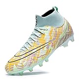 AMLCWZ Fußballschuhe Unisex Fußballschuhe AG Herren Spike Schuhe Outdoor Sportschuhe Grass Fußballschuhe