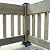 Pylex 13048 44 Post Base, Black