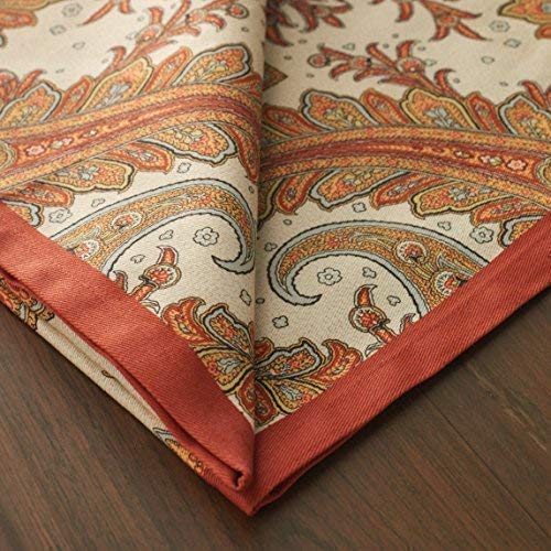 Maison D' Hermine FBA_B01CJKAUQM Kashmir Paisley 100% Cotton Soft And Comfortable Set Of 4 Napkins Perfect thumb #1