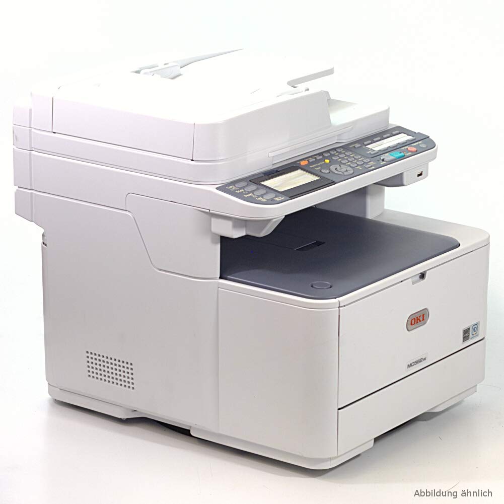 △ OKI 沖データ A4カラー複合機 OKI MC562W-Z 1段 C/F/P/S USB LAN