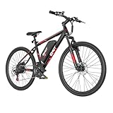 QNUT Electric Bike for Adults, 350W 26' Ebike for Teens 21 Speed 20Mph Up to 40Mile...