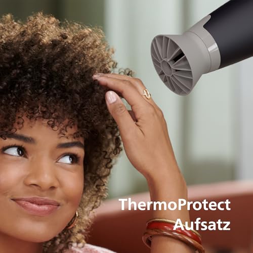 Foto von Philips Haartrockner der 3000er Serie mit fortschrittlichem Ionensystem (Modell BHD351/10)