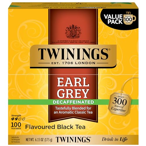 Twinings Decaffeinated Earl Grey Tea Bags