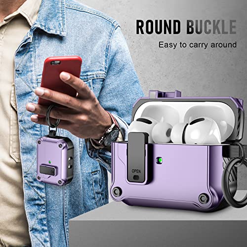 Image of Compatible with Airpods Pro 3 Case(2025),for Airpods Pro 3rd Generation Cases Cover with Keychain Cleaner Kit Soft Silicone Shockproof Cover for Women Men