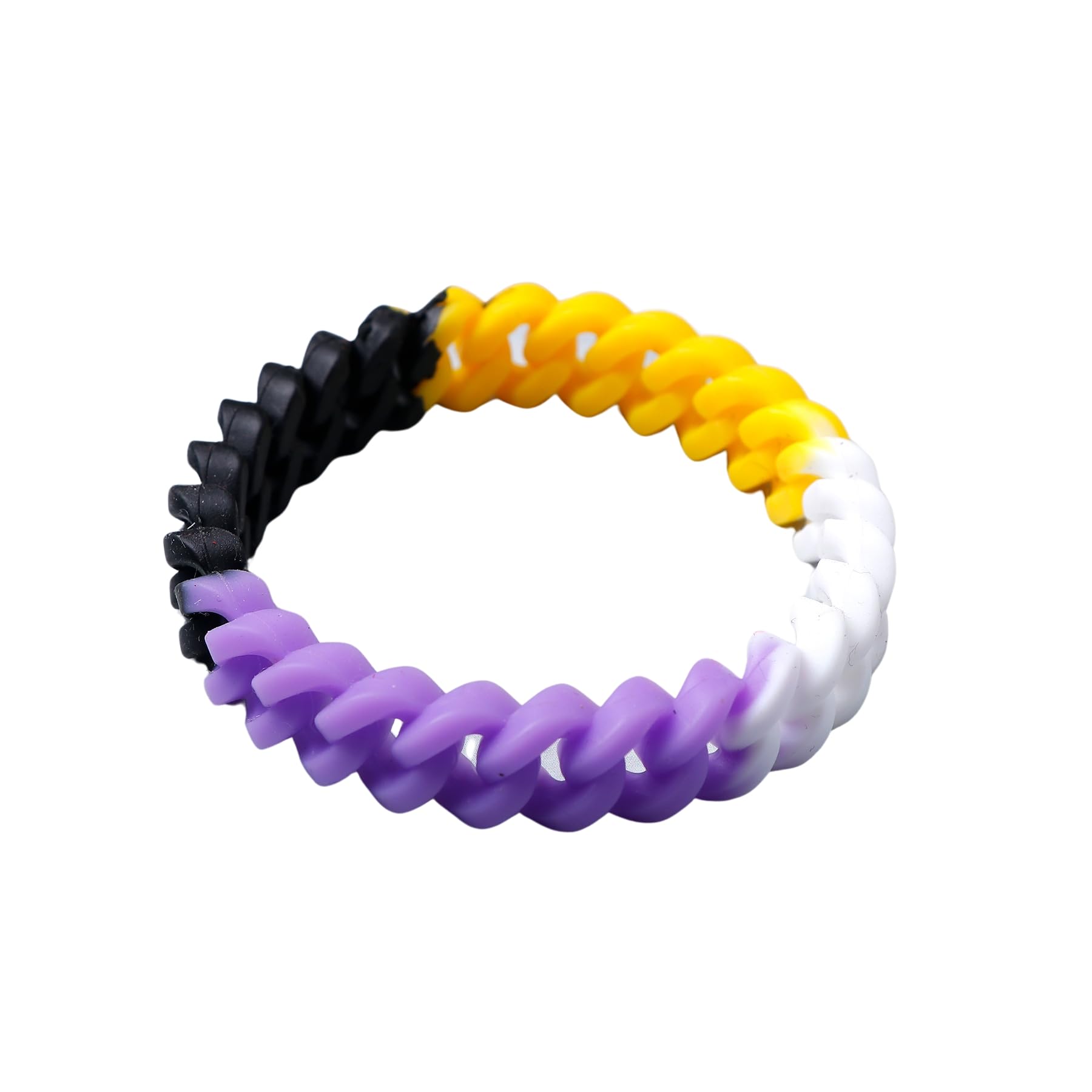 ARCHIES Friendship Band for Girls and Boys Friendship Belt for Friends Friendship Bracelets Free Size Interlocked Silicone Friendship Band Quadral Colours (B0D9QTC5MC) Amazon Price History, Amazon Price Tracker