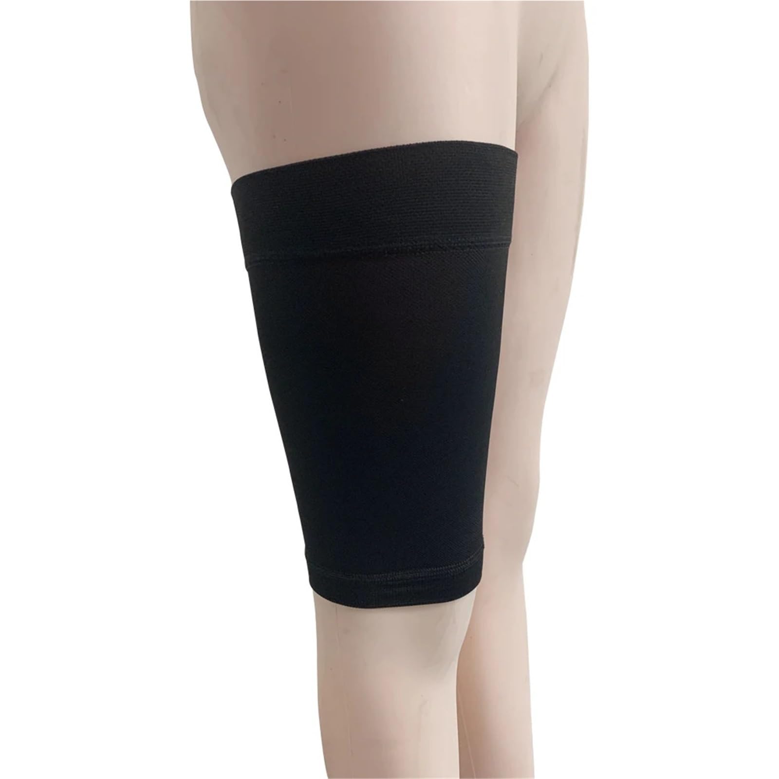 1 Paar Kompressions-Oberschenkelwickel-Beinbandage-Stützhülsen