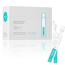 Collagen Glow Firming Face Serum - Fresh Facial Ampoule with Hyaluronic Acid, Adenosine & Centella   Anti-Aging, Firming & Hydrating Skincare for Fine Lines, Wrinkles & Sensitive Skin -30 Vials