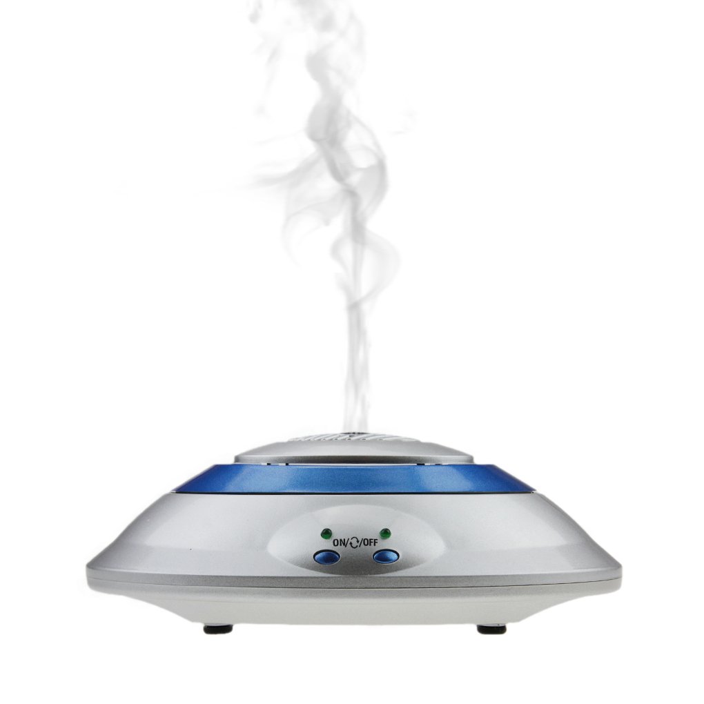 [Official Shop]BXT Novelty UFO Shape Car Air Purifier Anion Ioniser Increasing Healthy Negative Ions&Ozone Air Freshener Cleaner Air Filter Smoke Formaldehyde Elimination Oxygen Bar for Car Truck Home