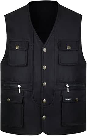 Gilet De Chasse Safari Orvis Vintage - Homme 2XL - Toile Beige - Multi-poches